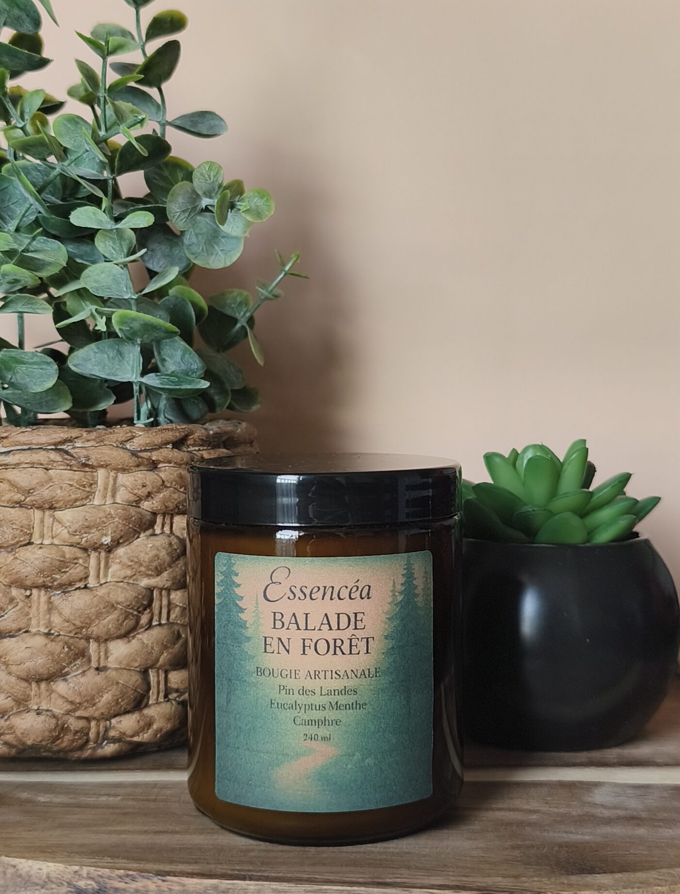 Bougie Artisanale – Balade en forêt