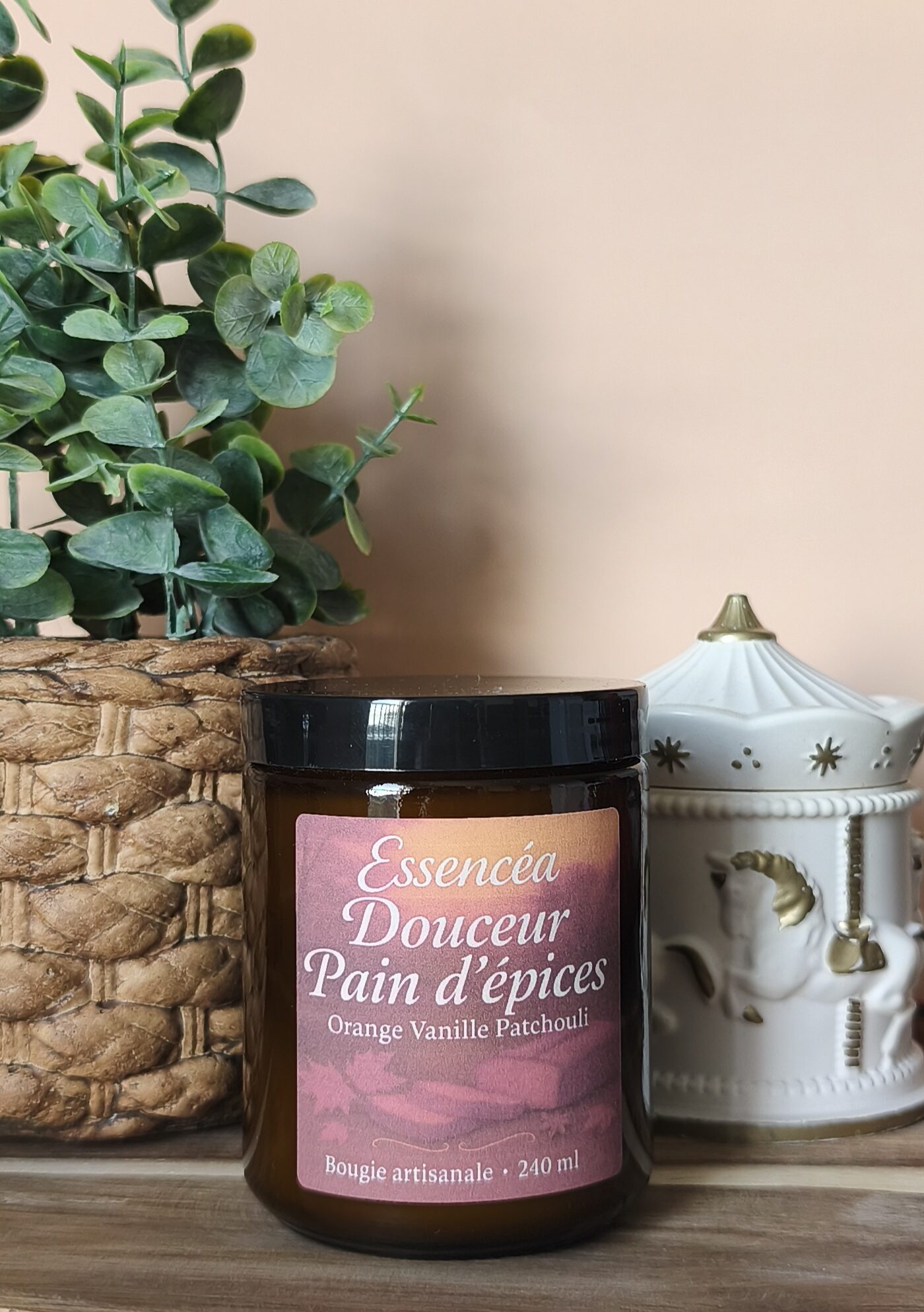 Bougie Artisanale – Douceur pain d'épices