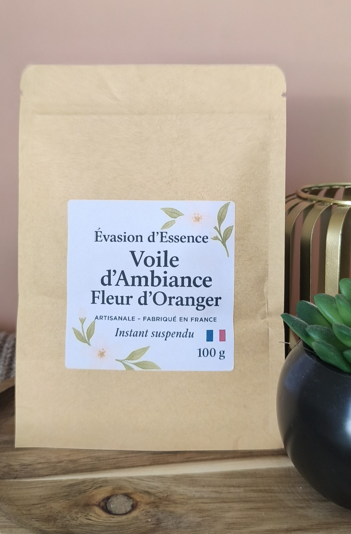 Poudre Parfumée Artisanale – Fleur d'oranger
