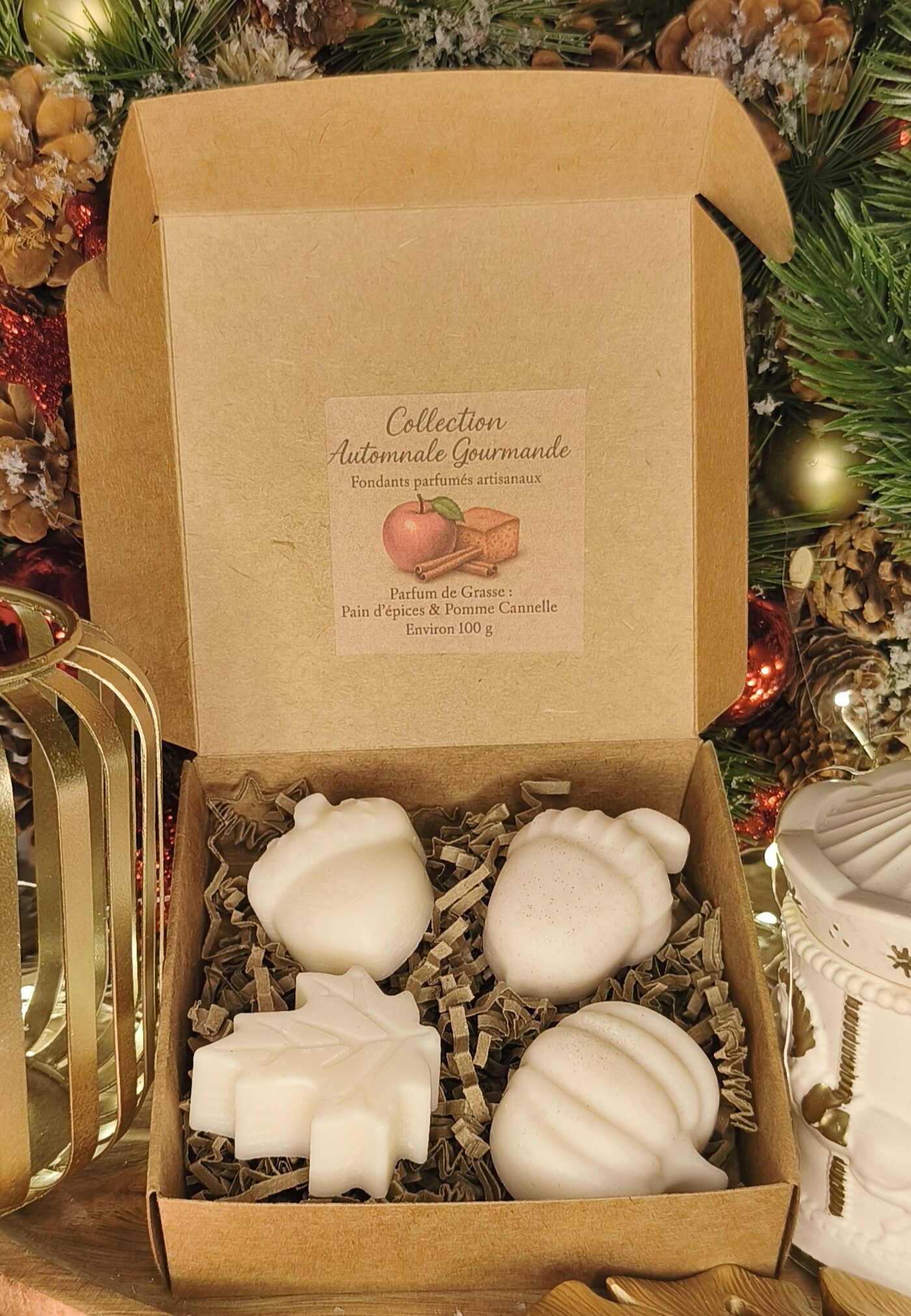 Collection Automnale & Hivernale Gourmande Fondants Parfumés Artisanaux