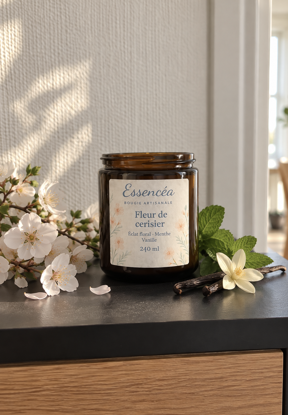 Bougie parfumée Fleur de Cerisier